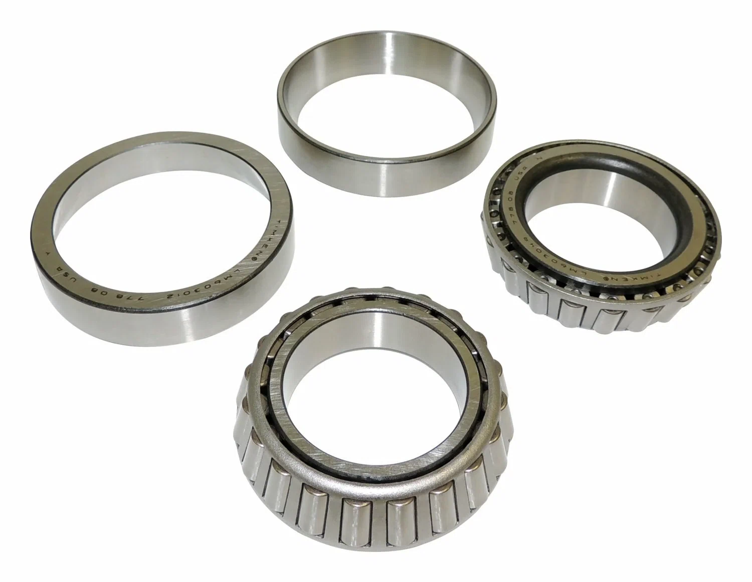 Crown Automotive - Metal Unpainted Differential Carrier Bearing Set - 5135660AB
